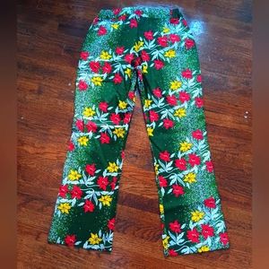 Handmade Nigerian Printed Pants Size 14 -16.